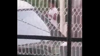 Tetangga Cewek Kurus Desi Ketahuan Lagi Ngentot