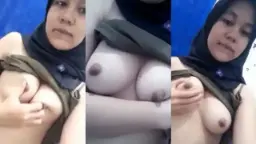 Gadis Berjilbab Kirim Foto Payudara Montok Untuk Pacarnya