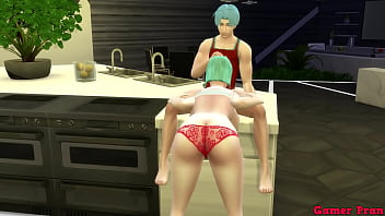 Bulma, Ibu Tiri Yang Menggoda: Memasak Hampir Telanjang Dan Melayani Hasrat Anak Tirinya Saat Suami Pergi Kerja