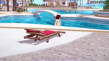 Anzu Mazaki Bercinta Di Kolam Renang | 1 | Yu-gi-oh | Adegan Panas, Bikini, Tea Gardner Versi Lengkap & Fpov Di Sheer & Ptrn: Fantasyking3