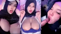 Arra Zinny, Gadis Berhijab Yang Menggoda Dengan Toge