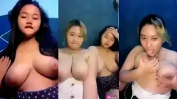 Live Barbar Dua Cewek Hot, Toketnya Menggoda Dan Bikin Greget