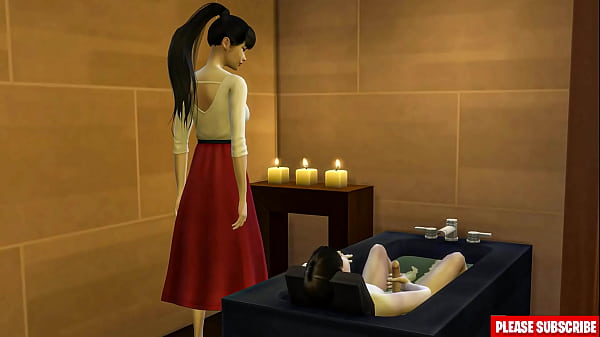 Ibu Tiri Asia Membantu Anak Tirinya Masturbasi Di Kamar Mandi || Ibu Tiri Menangkap Basah Anak Tirinya Sedang Masturbasi