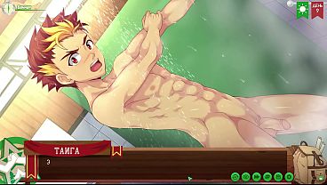 Game: Friends Camp Rute 2, Bagian 5 – Bercinta Di Kamar Mandi Bersama Taiga (dengan Sulih Suara Rusia)