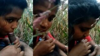 Gadis Desa Benggala Menggoyang Batang Di Ladang Saat Bercinta Liar