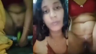 Gadis Desi Panas Menggoda Diri Sendiri Dengan Mentimun Dalam Video Mms