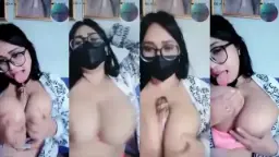 Tante Cinta Tobrut Pamer Body Seksi Sambil Hisap Kontol.