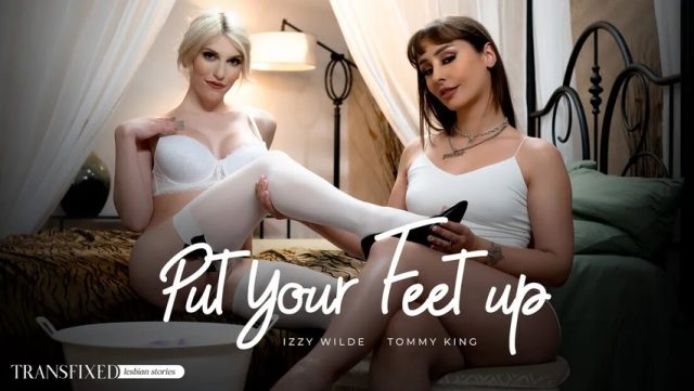 Teteh Izzy Wilde Dan Tommy King, Siapin Kaki Lo Buat Nikmatin Teteh Yang Udah Fix Trans, Enak Banget.