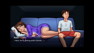 Tengah Malam, Godaan Panas [v21.0.0] | Ibu Tiri Nggak Noleh, Matanya Liatin Aku (18+) | Game Anime Dewasa