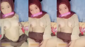 Elsha Cwan Pake Hijab Baju Pramuka, Bikin Makin Panas, Viral Abis!