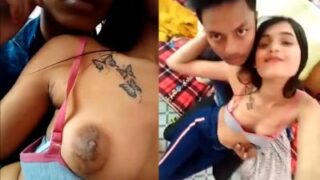 Ngentot Seru Di Hotel, Cowok Horny Nikmatin Tubuh Bugil Cewek Desi-nya.