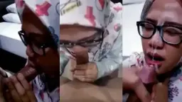 Peju Di Muka Cewek Jilbab Kacamata, Bikin Dia Makin Liar Dan Basah.