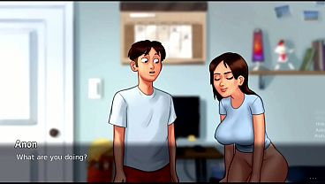 Ibu Tiri Melirik Ke Belakang…lalu Tersenyum Nakal | Cuplikan Baru Yang Bikin Panas | Summertime Saga (18+)