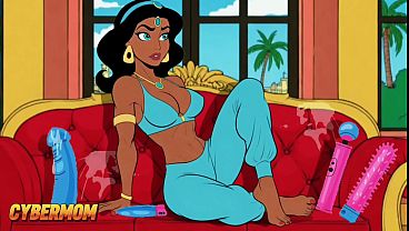 Putri Jasmine Punya Kontol Gede Tumbuh Di Antara Pahanya, Dongeng Arab Kartun Buat Orang Dewasa.