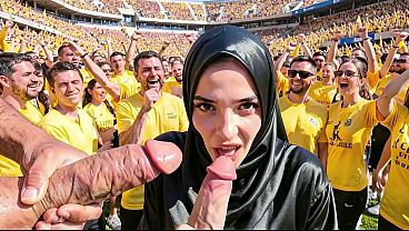 Cewek Fans Bola Jerman Digebrak Habis-habisan Sama Tim Lawan – Video Interaktif Ai