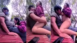 Anak Sma Lagi Ngentot Di Tempat Umum, Sampe Basah Semua!