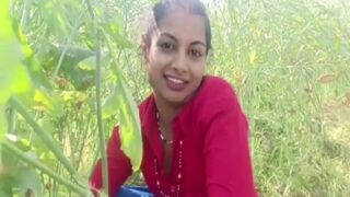 Desi Bhabhi Terima Duit, Ngewe Di Luar
