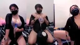 Zaraa Semok Crot, Jilat2 Meki Basahnya Sambil Elus2.